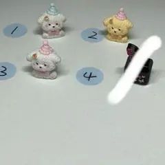 アイスクリーム型デコレーションパーツ