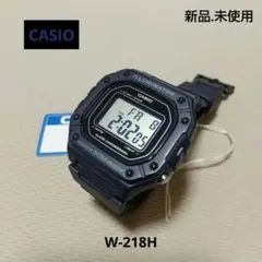 【新品】CASIO W-218H ネイビー