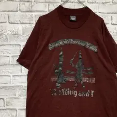 USA製90sヴィンテージTシャツ！シングルステッチ　ブラック半袖古着XL 23