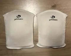 phiten 膝サポーター ホワイト 【Mサイズ】 日本製 2個セット