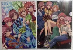 五等分の花嫁　1期　A4クリアファイル　2枚セット