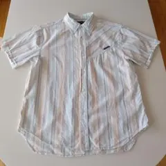 T&C SURF DESIGNS 美品！半袖シャツ ストライプ Lサイズ