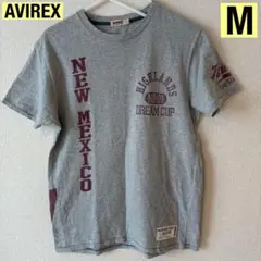 ★AVIREX★メンズ★半袖Tシャツ★M★グレー★