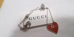 赤 ハート ネックレス GUCCI バレンティノ ラメ