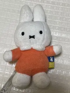 ミッフィー ぬいぐるみ オレンジ色 約15センチ