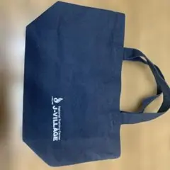 J-Village ネイビー トートバッグ