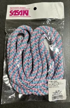 【お買い得品】ササキ 新体操 2.5m ロープ 新品