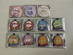 おそ松さん　100均　第1弾 缶バッチ　ラバーキーホルダー
