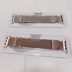 未使用　互換性Apple Watch バンド アップルウォッチ バンド 2本