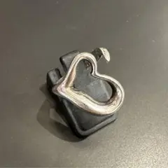 ティファニー オープンハート シルバーリング 8号