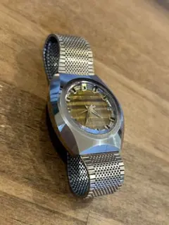 腕時計 TECHNOS TIGER BORAZON デイト ゴールド 自動巻き