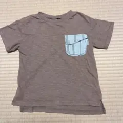 BREEZEのポケットがアクセントのTシャツ　110