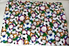 サッカー柄&サンタ柄布地2枚セット　未使用　無言購入OK◎専用ページ無料OK◎◆