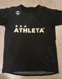 ATHLETA ブラック スポーツシャツ