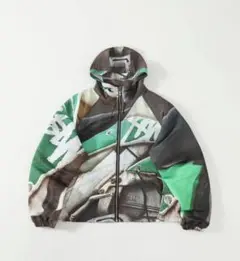 stussy シェルジャケット　バハプリント