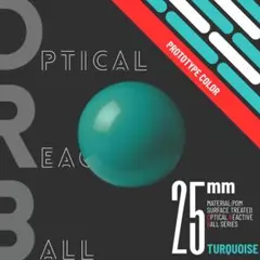●即日発送 在庫5個● 25mmトラックボール O.R.B. TURQUOISE