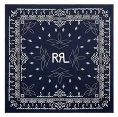 アメカジ　デニム　RRL バンダナ　スカーフ　ヴィテージ　ハンカチ