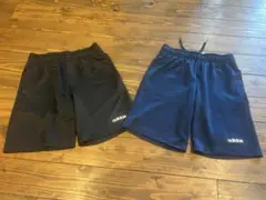adidas ハーフパンツ 2枚セット　スポーツパンツ