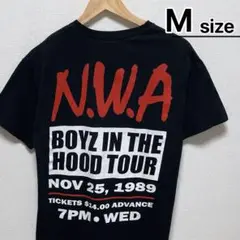 N.W.A　Tシャツ　M　ブラック　ヒップホップ　ラップ　RUTHLESS　古着