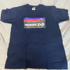 mount fuji Tシャツ S ネイビー