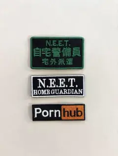 3枚セット N.E.E.T. ワッペンセット