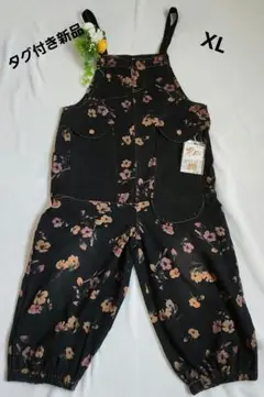 花柄サロペット XL タグ付き新品★半額以下★