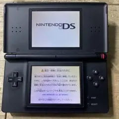 動作確認済み　Nintendo ニンテンドーDSLite 本体　ジェットブラック