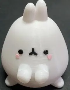 うさぎ型 3Dプリント 樹脂粘土