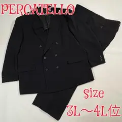 PERCATELLO ブラックフォーマル　セットアップ　3L～4L位　大き目
