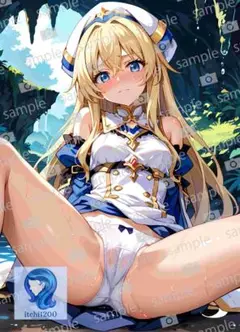 【まとめ買い割引対象】0174　アートポスター　A4サイズ　美女