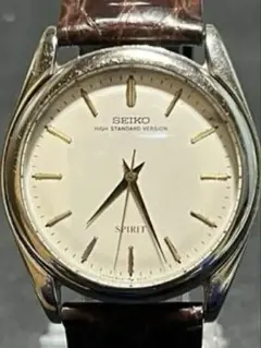 稼働✨ SEIKO スピリット　腕時計　ハイスタンダード　カーブガラス　新品電池 2025年最新】セイコー スピリット ハイスタンダードの人気