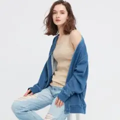 ユニクロ リブタンクトップ