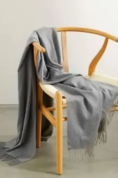 ★新品未使用★ジョンストンズ オブ エルガン カシミアブランケット グレー