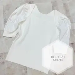 美品　CELFORD セルフォード　パフスリーブ　トップス　サマーニット