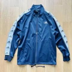 アディダス　adidas ジャージ　上のみ　Mサイズ　メンズ　ネイビー