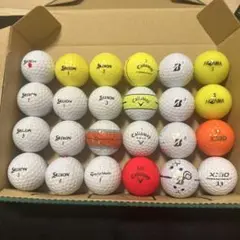 ゴルフボール ロストボール24個セット Srixon Callaway