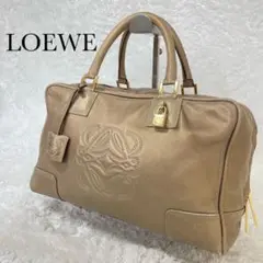 LOEWE アマソナ32 アナグラム シャンパンゴールド カデナ ゴールド金具
