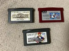 ゲームボーイアドバンスソフト　3本セット