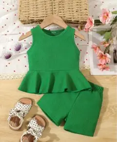 【新品未使用品】 ベビー服セットアップ 夏用