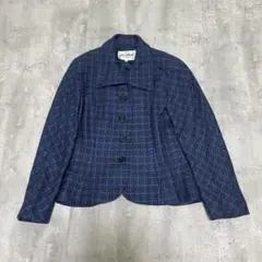 jun ashida ジャケット 上品チェック クラシック コンサバ