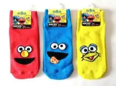 【新品】SESAME STREET　靴下　3足セット