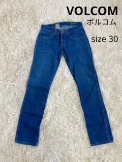 VOLCOM スキニーデニム サイズ30　細身　ブルー