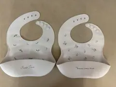 【2枚セット】シリコンお食事エプロン
