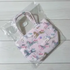 【新品未使用】ラブラリーバイフェイラー　モクバ柄 ミニトートバッグ ペールピンク