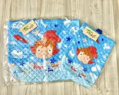 新品未開封★崖の上のポニョ　キルトレッスンバッグ　シューズバッグ入園グッズジブリ
