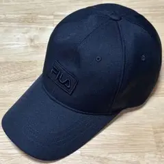 FILA キャップ ブラック 黒