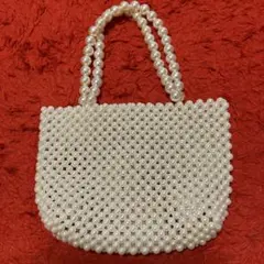 真珠　ハンドバック
