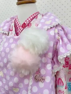 七五三 3歳 100㎝ ブランド着物 メゾピアノ mezzopiano かわいい