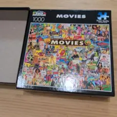White Mountain Movies 1000ピースパズル 空き箱