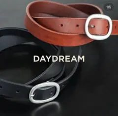 DAYDREAM レザー ベルト ブラウン